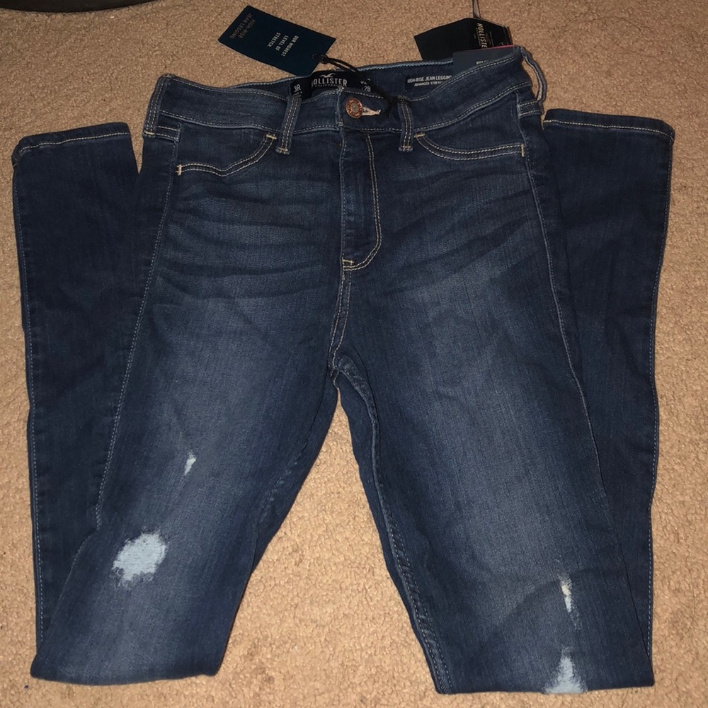 hollister 3R Jean leggings dark wash